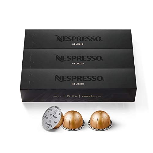 Nespresso Capsules VertuoLine, Melozio, Medium Roast Coffee, 30 Count Coffee Pods, Brews 7.77 Oun... | Amazon (US)