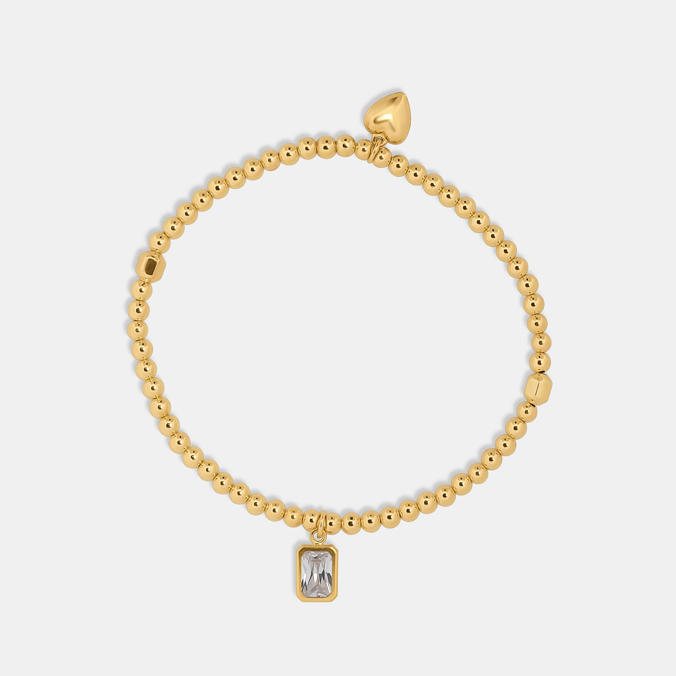 Beaded Charm Bracelets x Katie Fawn | LINK'D THE LABEL