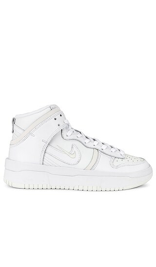 Dunk Hi Rebel Sneaker in Summit White, White, Sail, & Black | Revolve Clothing (Global)