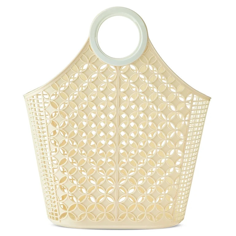 Jelly Tote, Cream, 11" x 18", Easter by Way To Celebrate | Walmart (US)