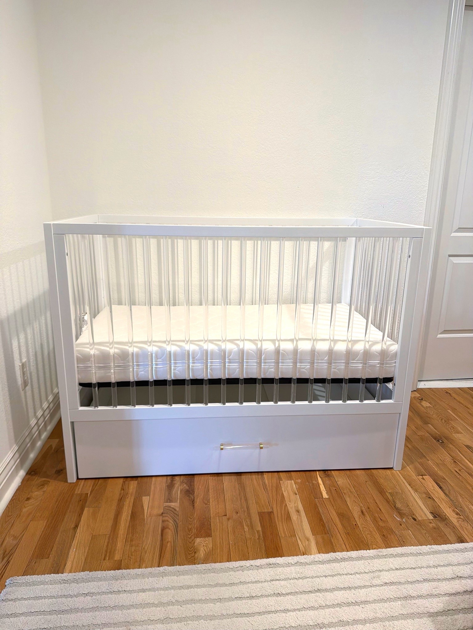 #ad LOVE how our baby @Hushcrib turned out! SO STUNNING & spacious storage underneath! 🌙🧸💤  #LTKcribs #LTKbabycrib #LTKnursery #LTKhushcrib #LTKnewborn #LTKbaby #LTKregistry #LTKbabyshower #LTKgiftidea