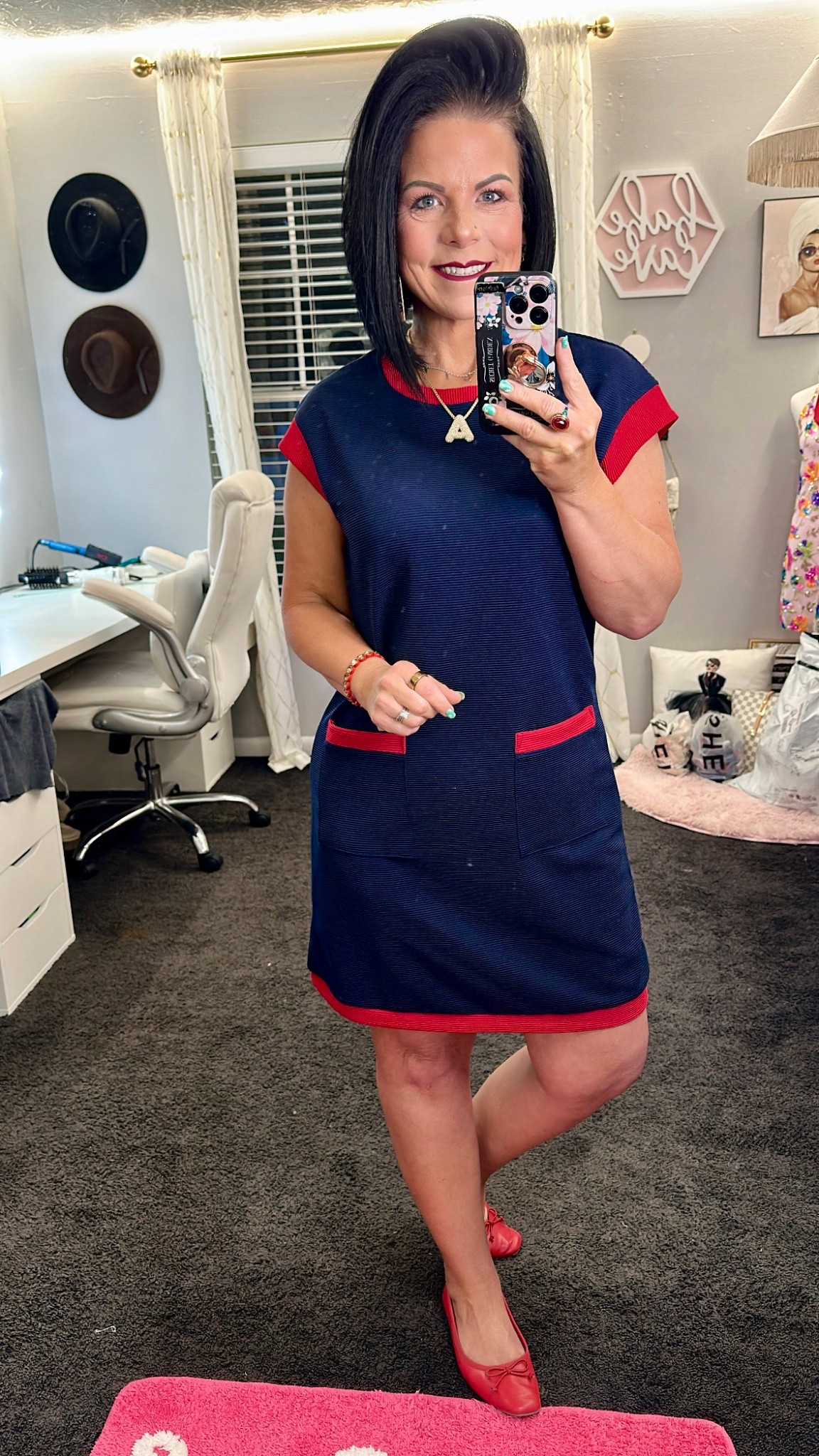 Spring Fashion

Summer Dresses Fashion Cap Sleeve Color Block Crewneck Shift Tshirt Mini Dress
Size Small TTS 

No Boundaries Women's Red Bow Mary Jane Ballet Flats

#LTKWorkwear #LTKStyleTip #LTKOver40