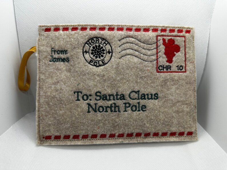 Reusable Letter and envelope to Santa | Etsy (US)