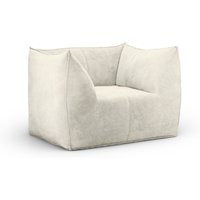 Mario Bellini Leandro Sofa | Single Chenille Helios-Cream | Eternity Modern