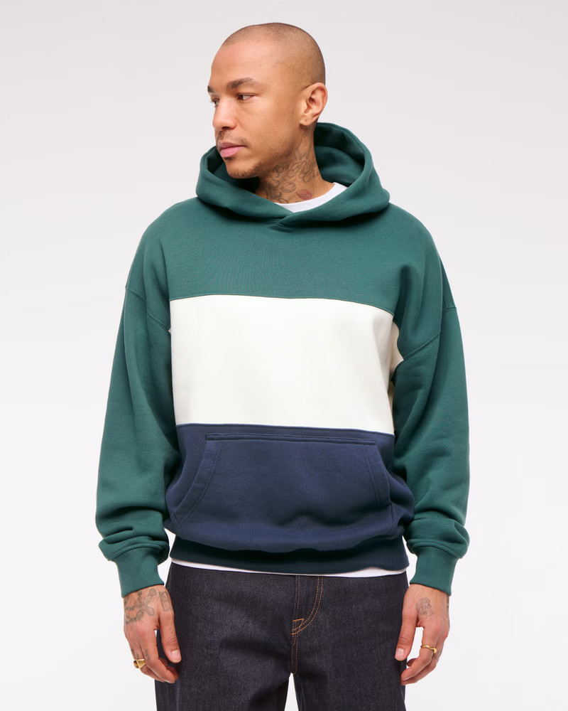 Men's Essential Popover Hoodie | Men's Tops | Abercrombie.com | Abercrombie & Fitch (US)