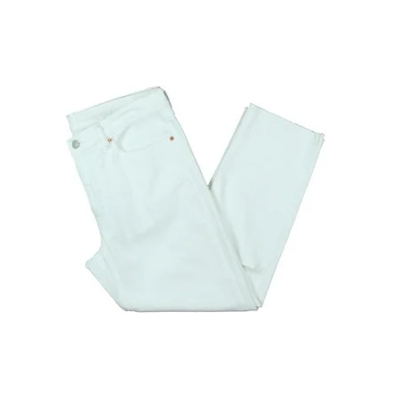 Polo Ralph Lauren Womens Destroyed High Rise Cropped Jeans | Walmart (US)