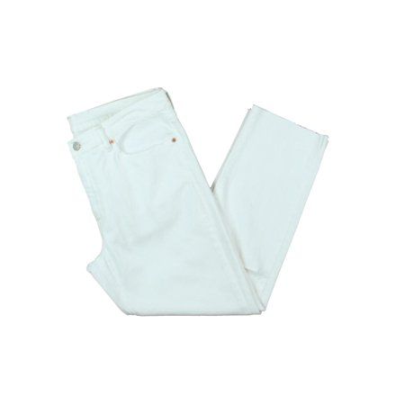 Polo Ralph Lauren Womens Destroyed High Rise Cropped Jeans | Walmart (US)