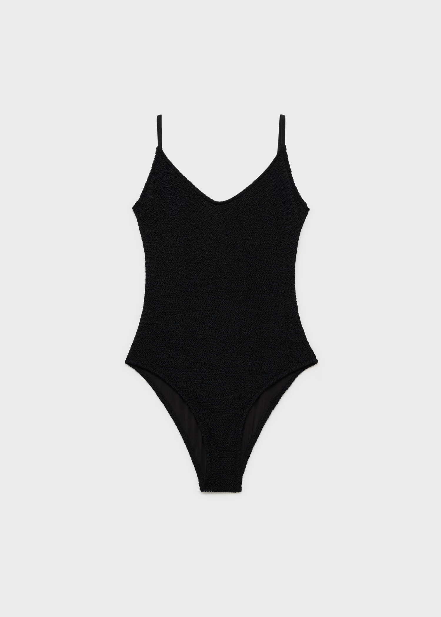 Textured swimsuit with straps - Women | MANGO USA | Mango (US/MX/AU)