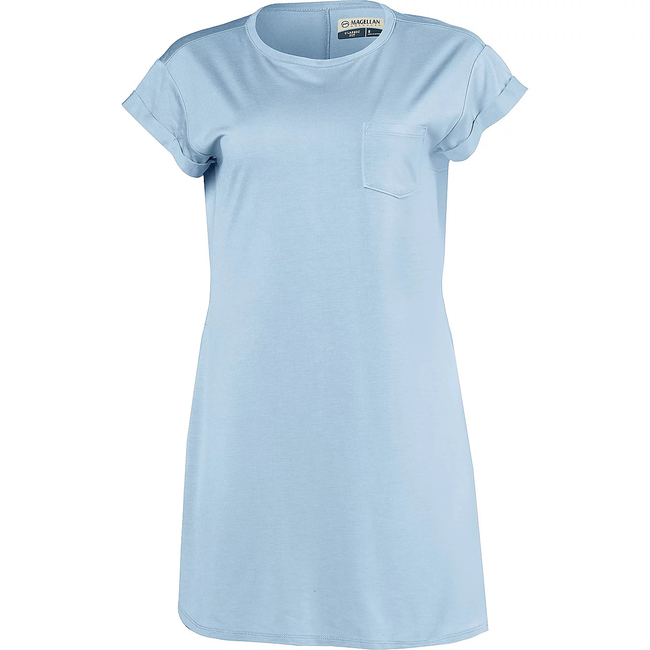 Magellan Outdoors Women's Summerville Roll-Cuff T-shirt Dress | Academy Sports + Outdoors