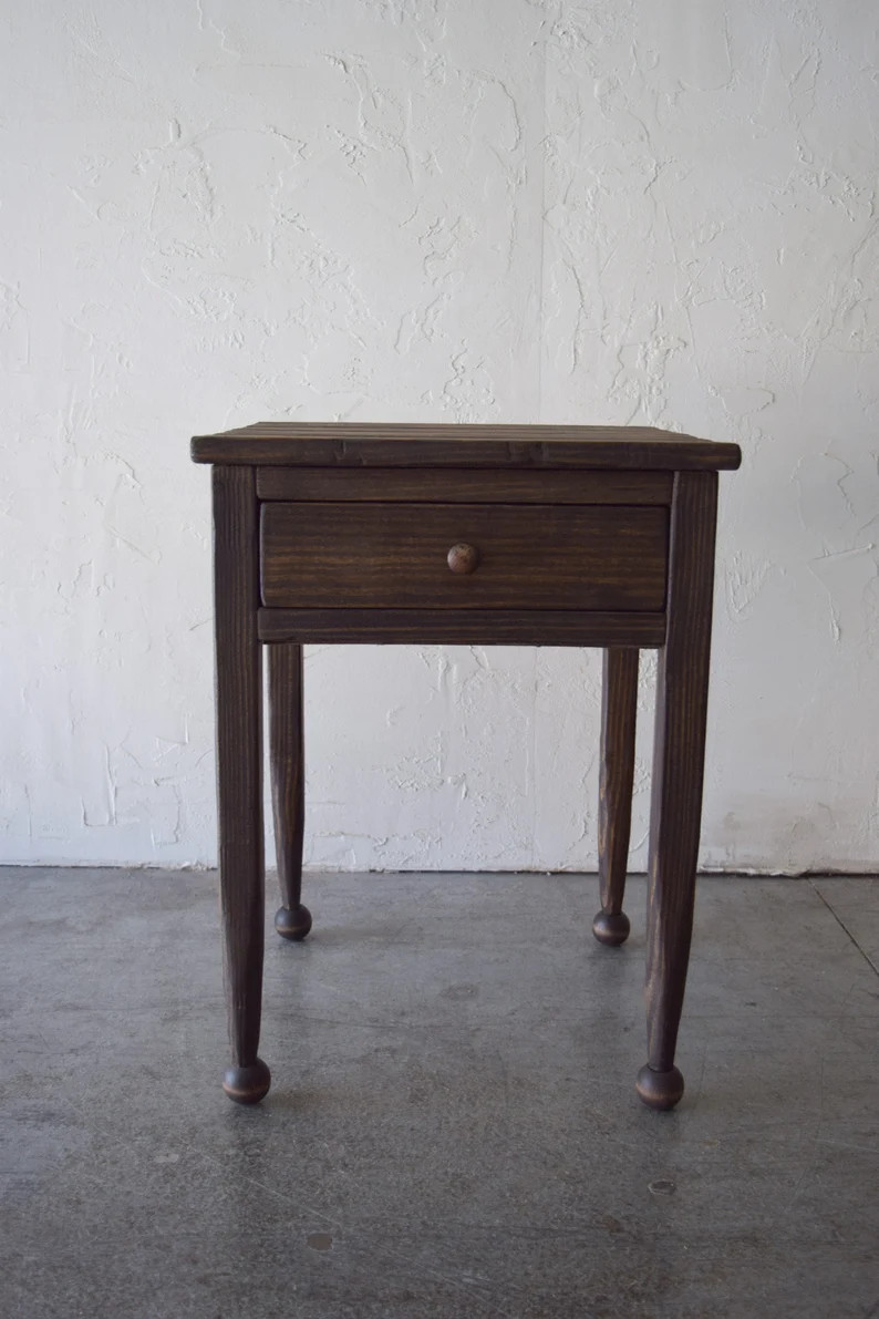 Made-to-order: Antique-style Large Accent Table With Drawer - Etsy | Etsy (US)