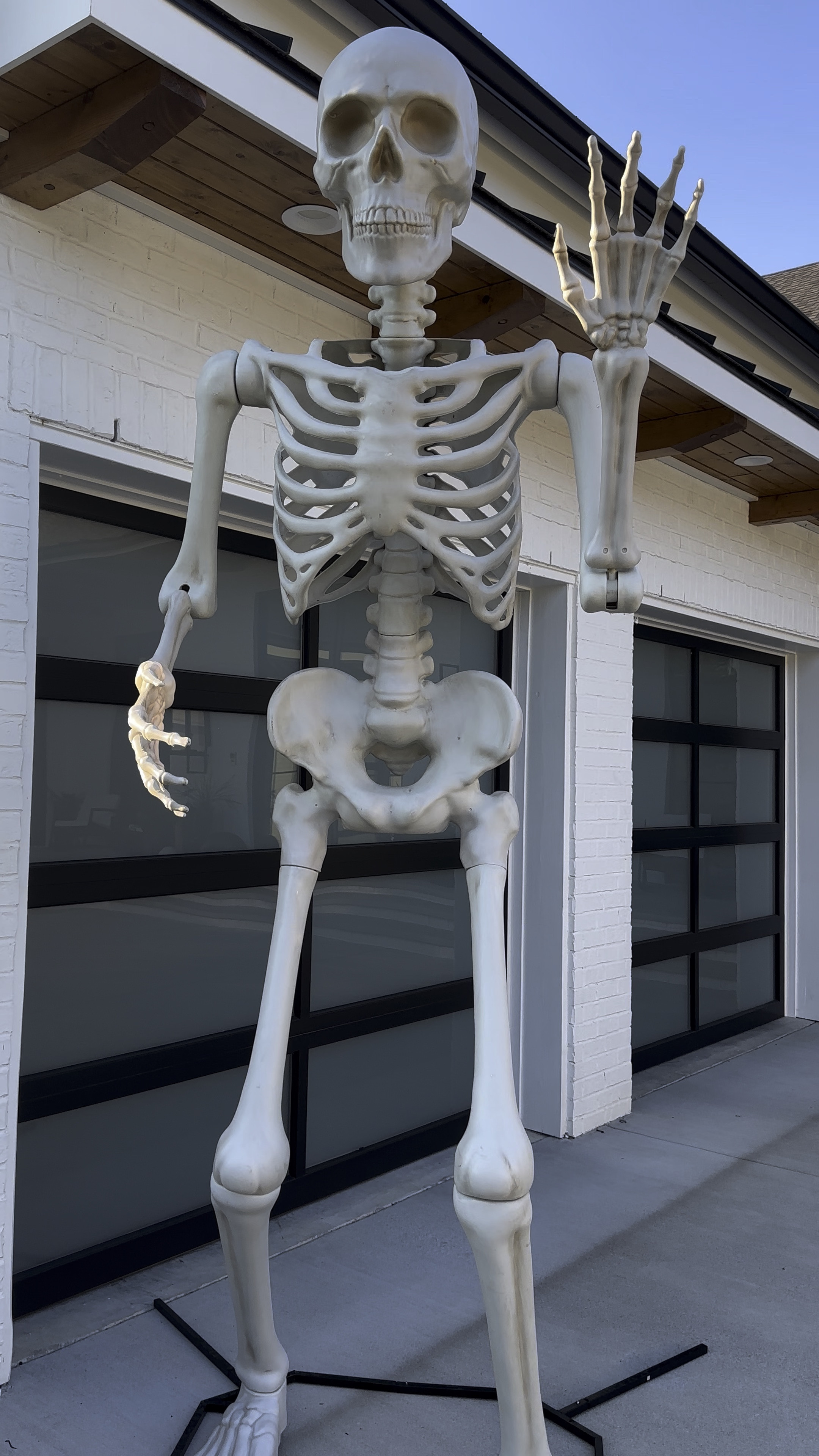 10 feet of pure skeleton happy Halloween decor. 

#LTKHalloween #LTKSeasonal