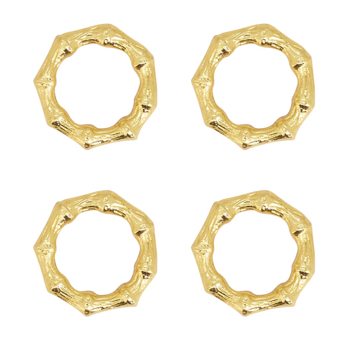 Gold bamboo napkin ring | Wayfair North America