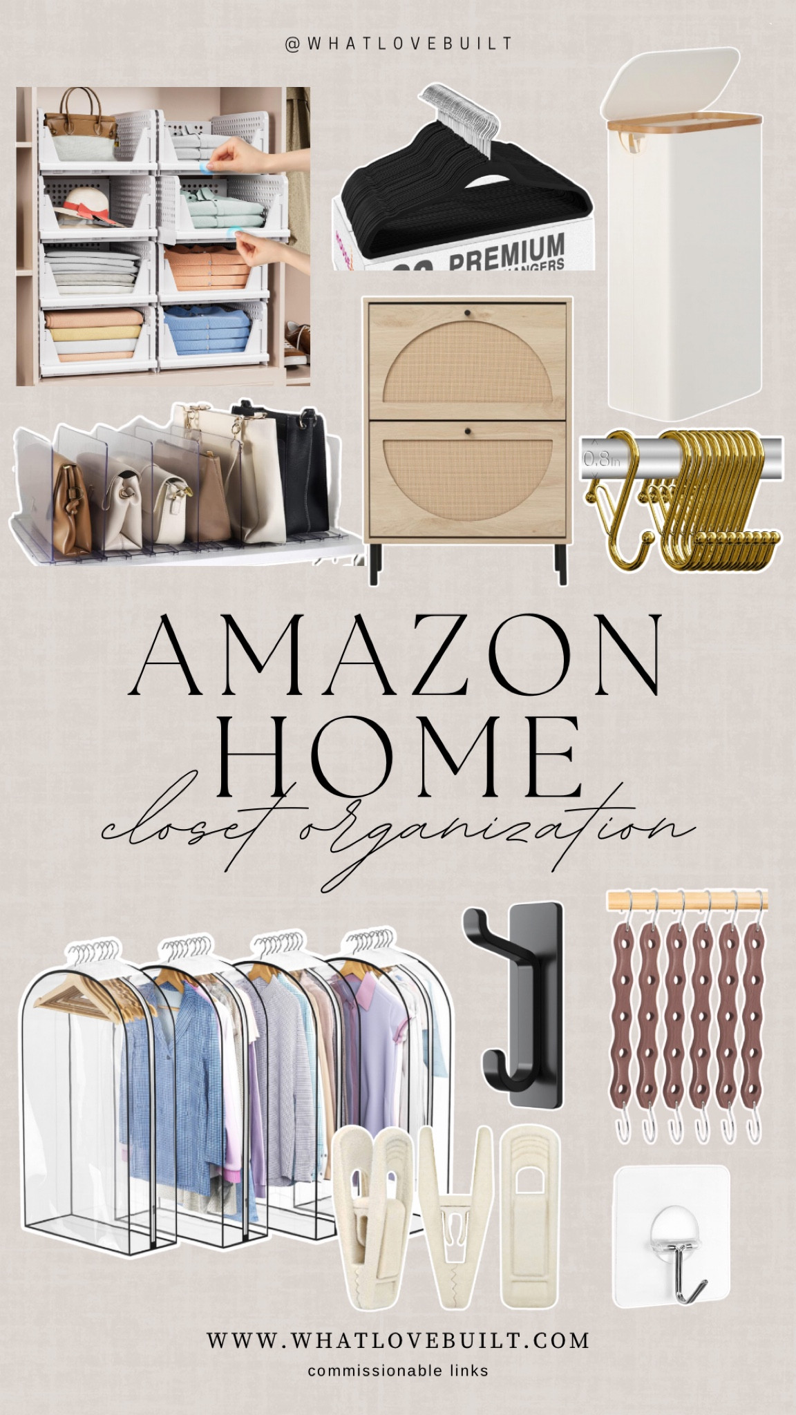 Amazon Home Closet Organization 

#closet #home #organization #amazon #amazonhome #organize #closetdesign #newyear 

#LTKStyleTip #LTKHome #LTKFindsUnder50