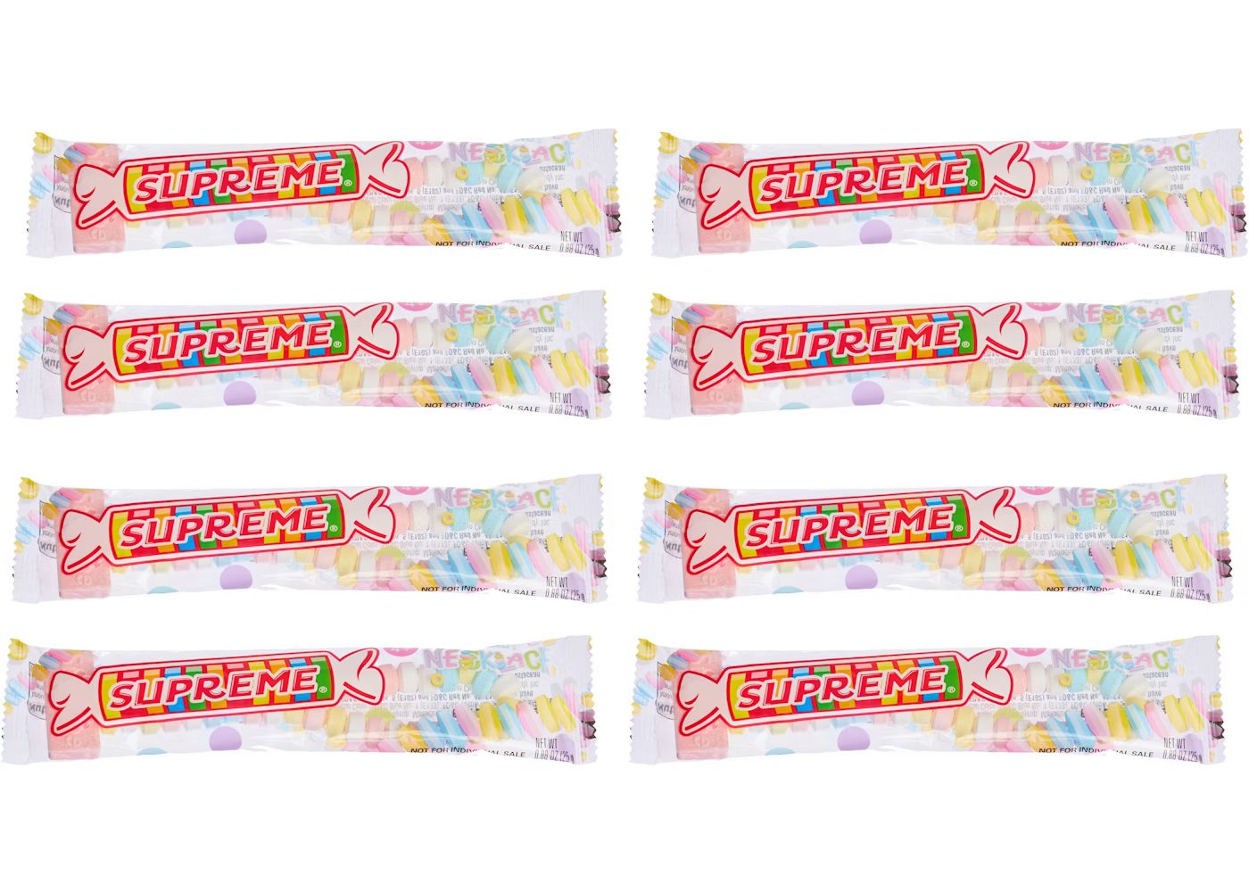 Supreme Smarties Candy Necklace 8x Lot (Not Fit For Human Consumption) | StockX