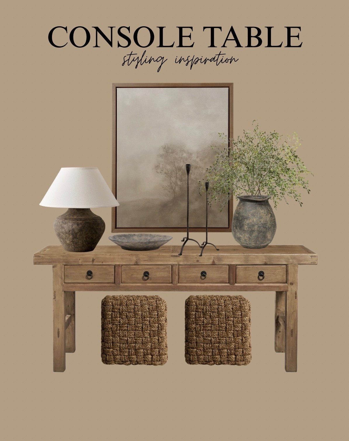 Console Table Styling Inspiration 😍🤌🏼

#LTKU #LTKSaleAlert #LTKHome