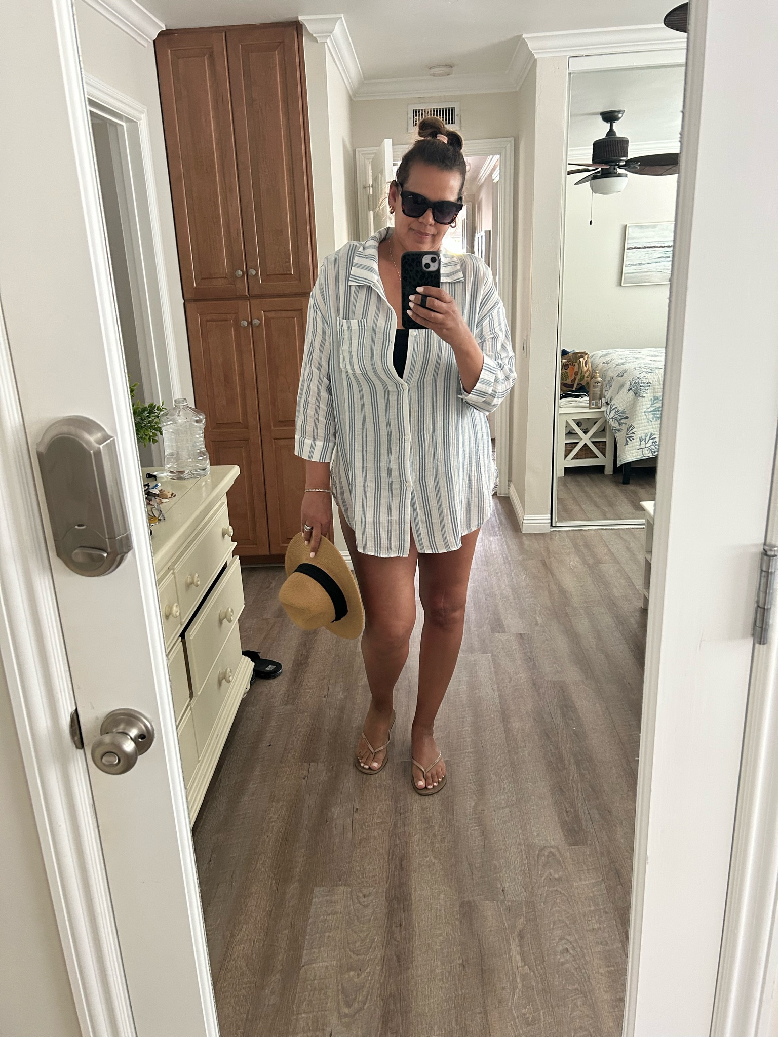 Swim cover up that doubles as a cute summer top. 

#LTKunder50 #LTKSeasonal #LTKswim