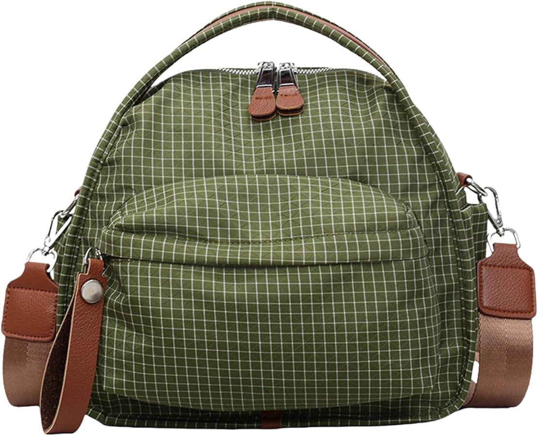 Women's Elegant Solid Color Shoulder Bag Fashionable Zipper Crossbody Bags Soft Top Handle Handba... | Amazon (US)