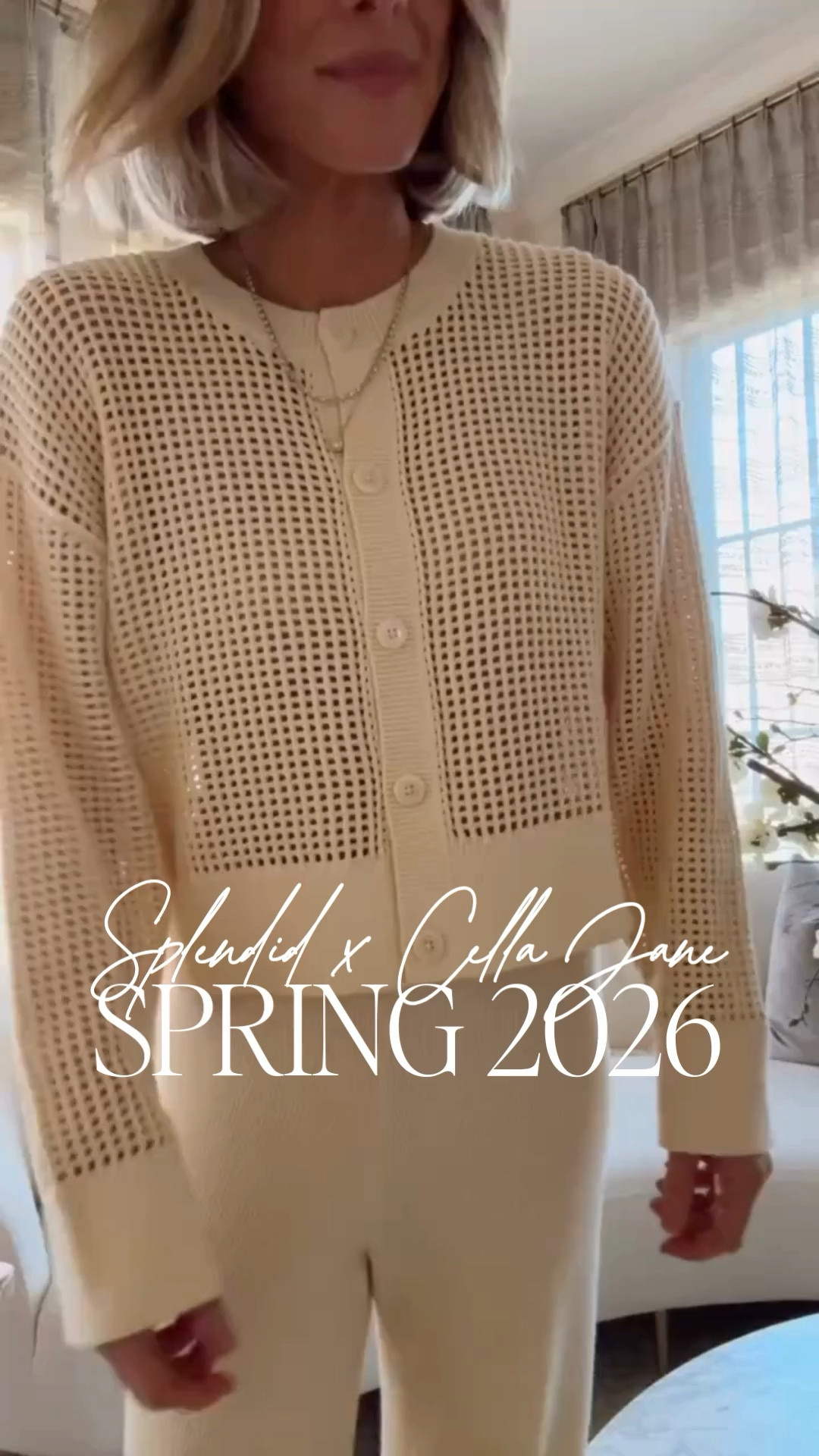 Open-stitch texture + breathable feel.

Lightweight, refined, and effortless.

#LTKootd #LTKSeasonal