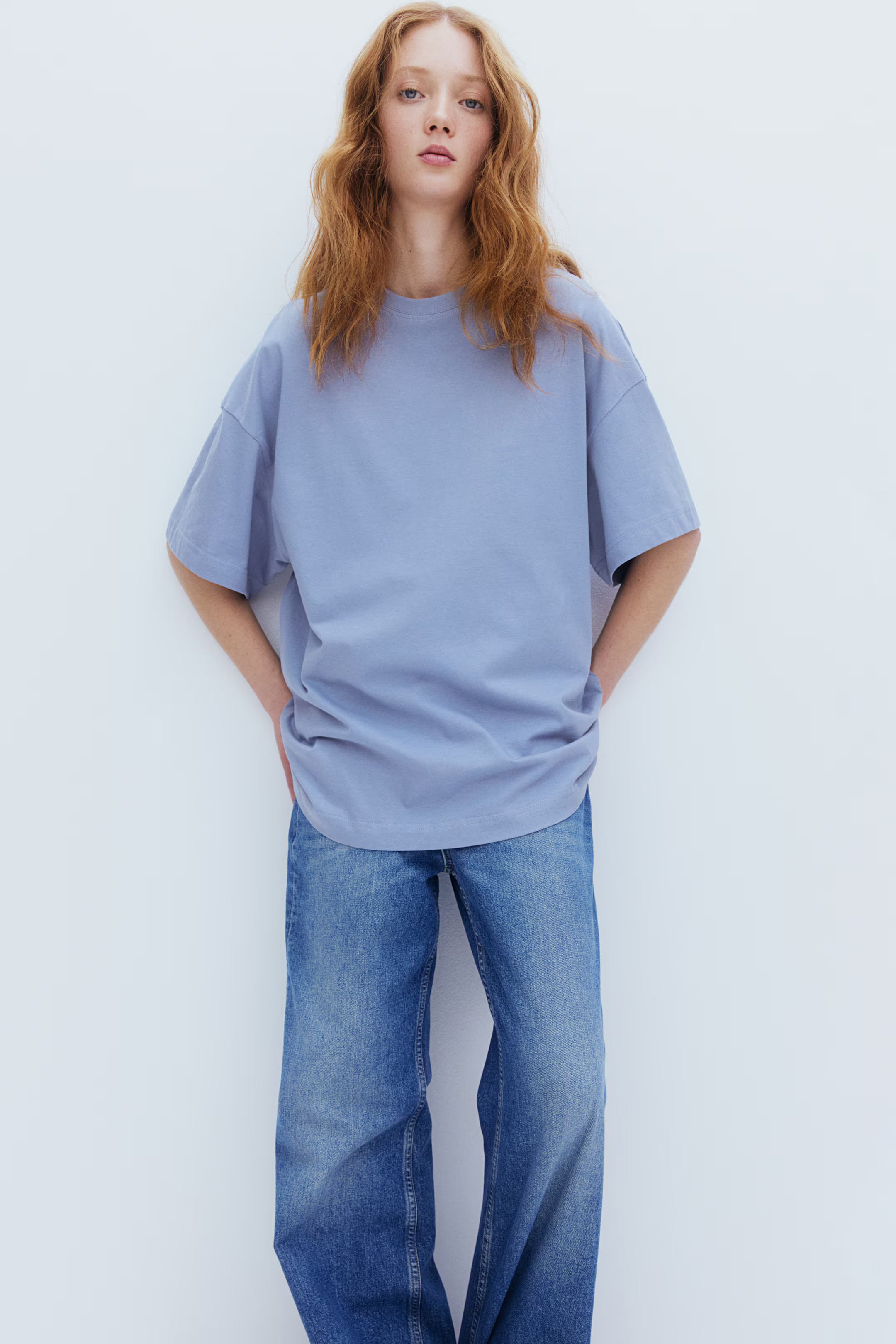 Oversized T-shirt - White - Ladies | H&M US | H&M (US + CA)