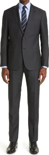 G-Line Solid Virgin Wool Suit | Nordstrom