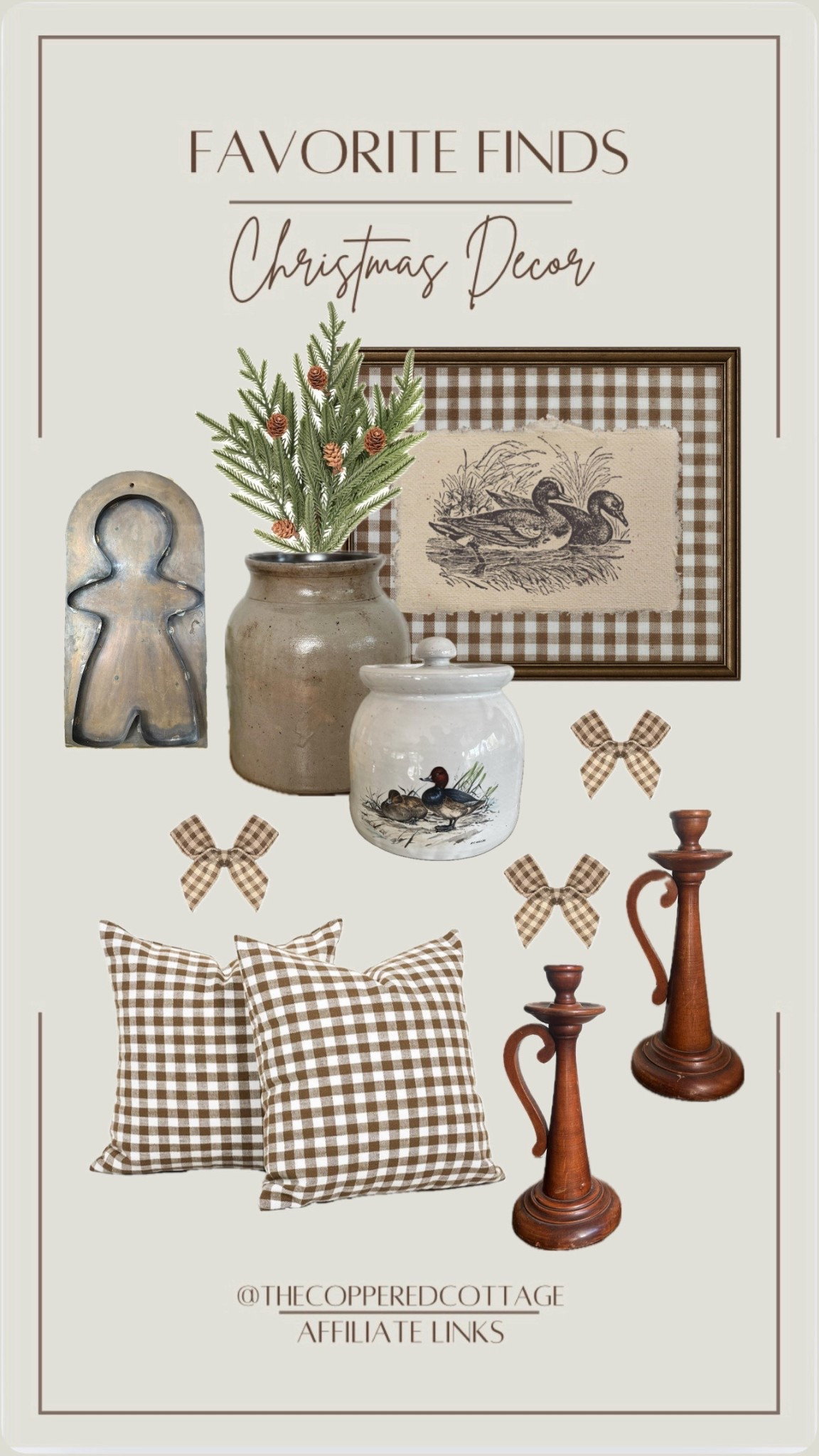 Christmas Decor Finds
Antique/cottage/home decor/vintage/primitive/country/candle holders/art/oil painting/frame/throw pillow/pillow/ribbon/gingham/bow/stems/flowers/dried stems/dried flowers/crock/crocks/stoneware crock/pitcher/plate/cup/mug/coffee/garland/deer/reindeer/christmas/christmas decor/brass/brass home decor/brass decor/bells/bell/santa/snowman/snowflakes/Christmas tree/diy/lamp/rug/curtains/living room/kitchen/bathroom/closet/bedroom/office/hallway/storage/organization/organizer/red/blue/orange/purple/yellow/gree/brown/white/black/gray/farmhouse/cozy/comfy/painting/artwork/wall art/original art/candle/battery candles/taper candles/christmas stockings/gingerbread/copper/brass

#LTKGiftGuide #LTKHoliday #LTKSeasonal