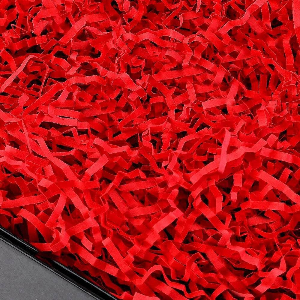 PLINJOY 4 OZ Crinkle Cut Paper Shred Filler for Gift Basket Shredded Confetti Paper Box Stuffing ... | Amazon (US)