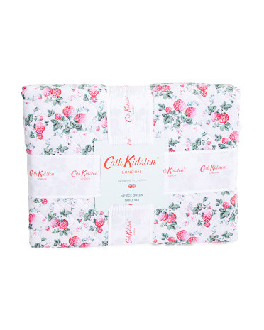 Strawberry Quilt Set | TJ Maxx