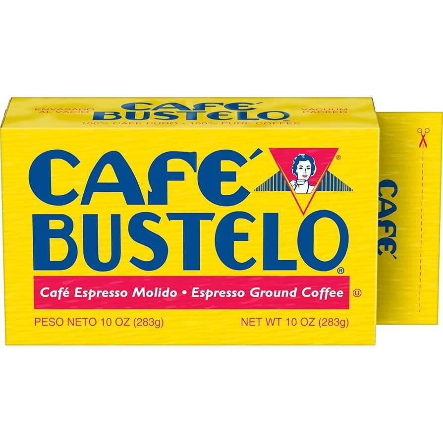 Café Bustelo Espresso Dark Roast Ground Coffee Brick, 10 Ounce (Pack of 12) | Amazon (US)