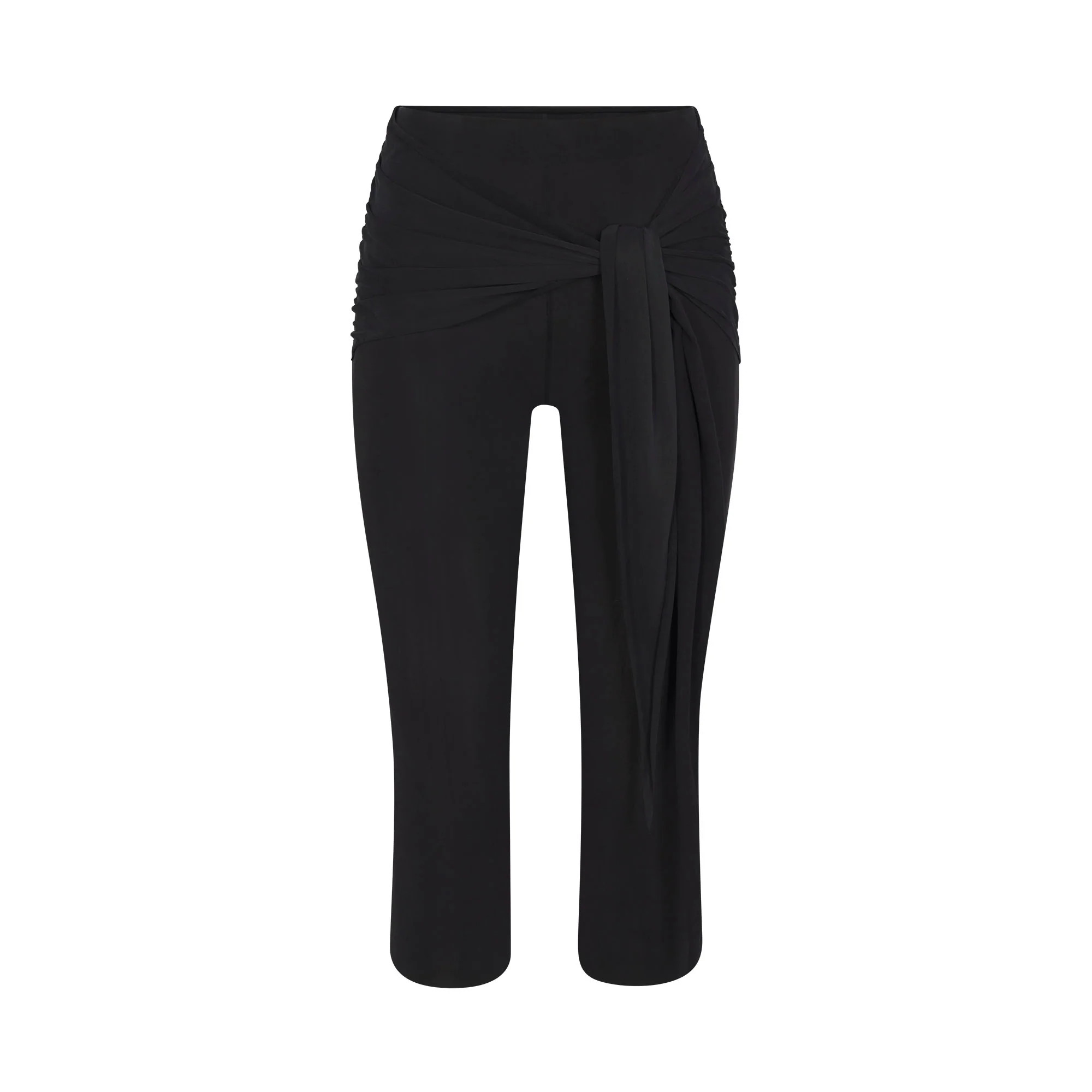 CUPRO JERSEY WRAP CAPRI | OBSIDIAN | SKIMS | SKIMS (US)