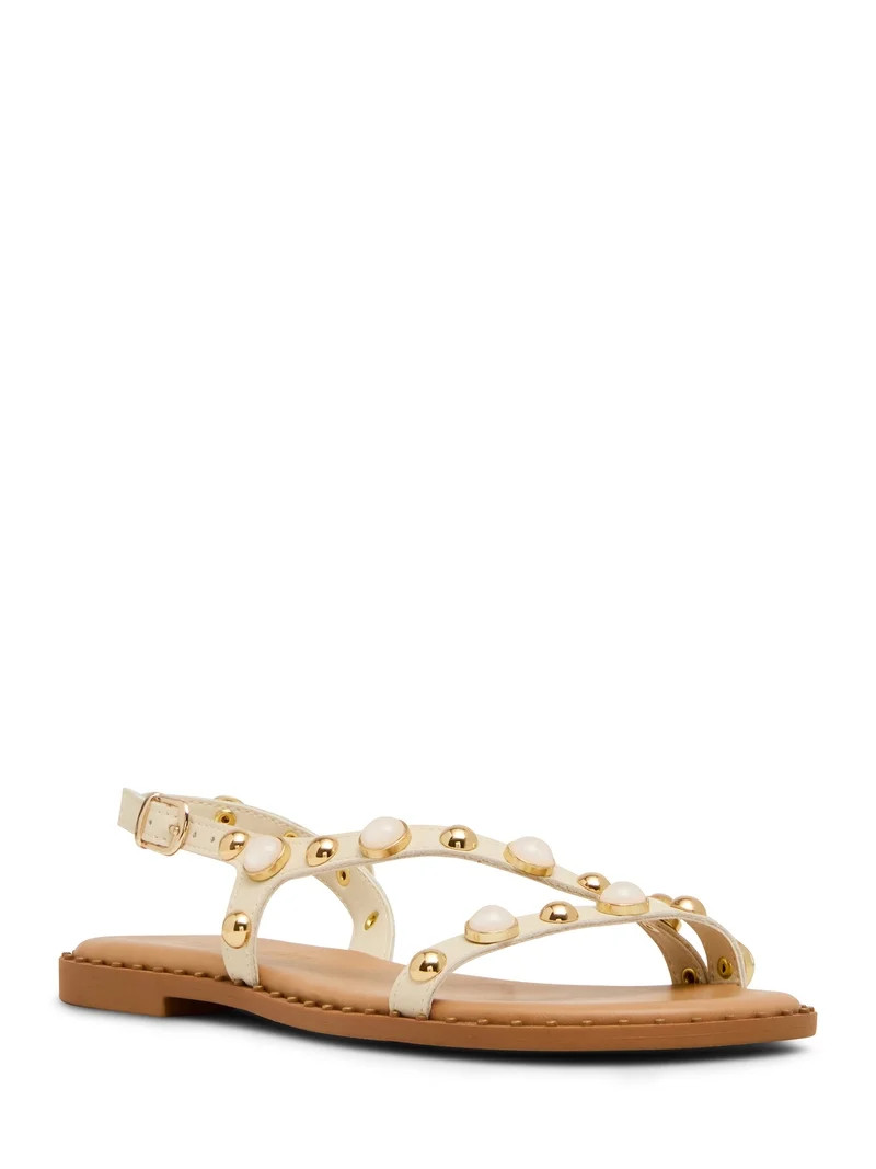 Madden Girl Women's Wittty Jeweled Strappy Sandal | Walmart (US)