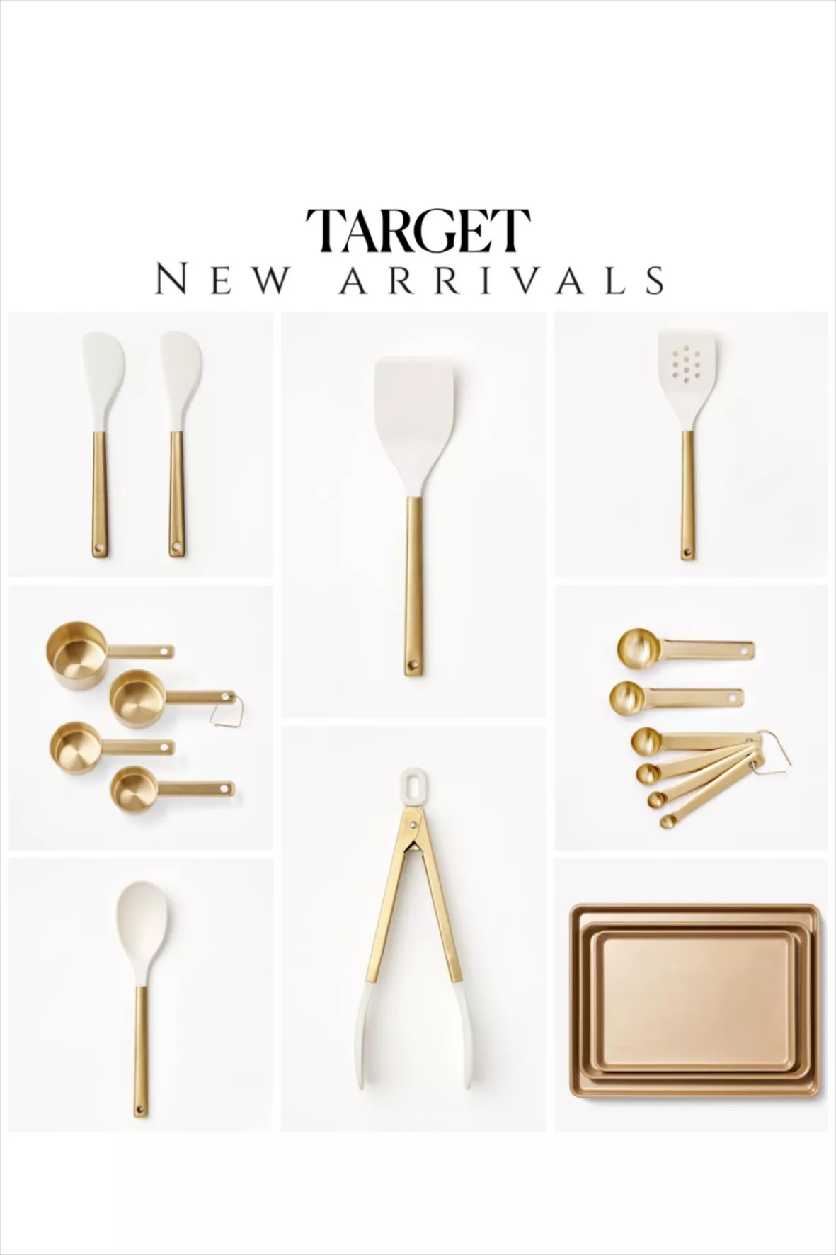 White Kitchen Utensil Sets : Target