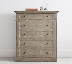 Livingston 5-Drawer Tall Dresser (41.5") | Pottery Barn (US)