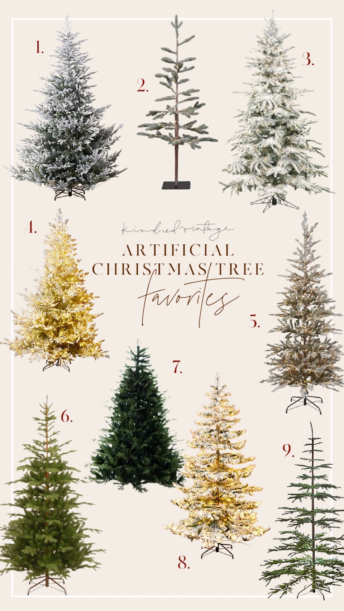 My favorite artificial Christmas trees!

#LTKHoliday #LTKhome #LTKSeasonal