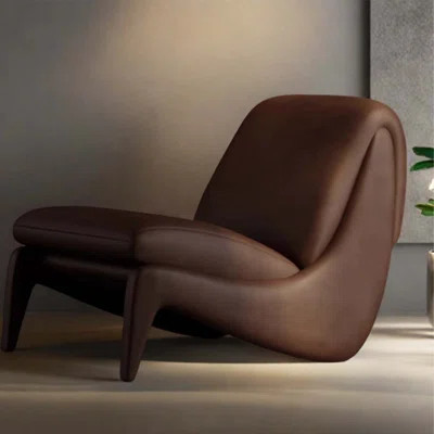 Italian minimalist leisure chair designer living r | Wayfair North America