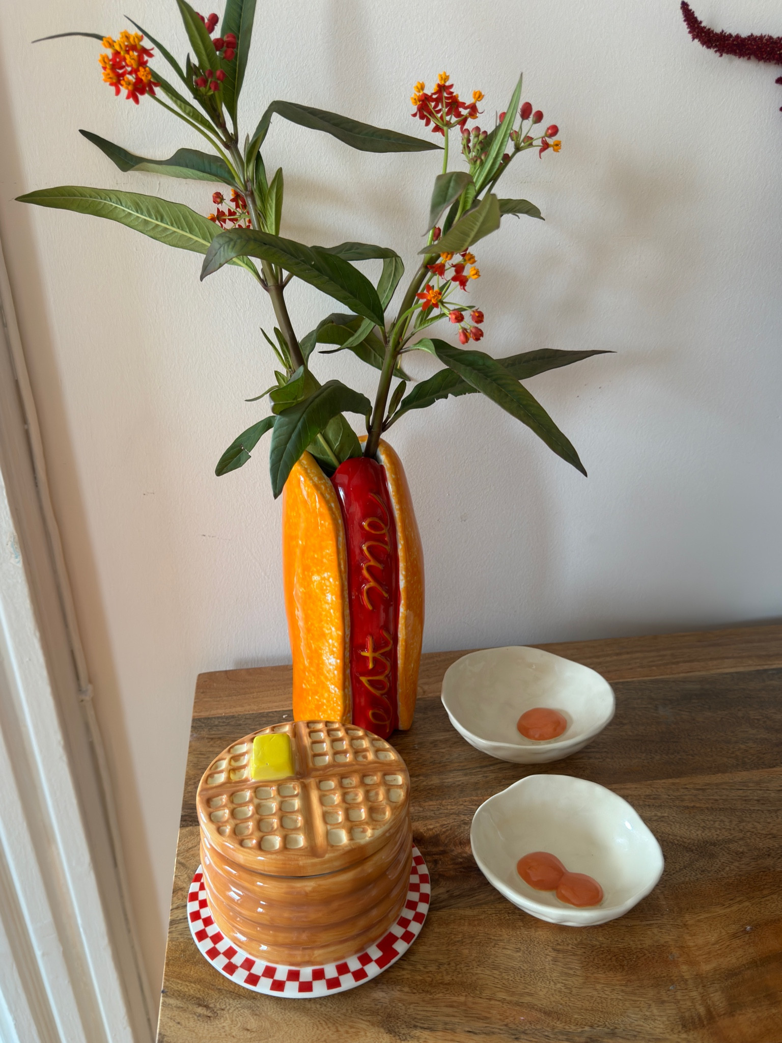 hot dog vase and waffle candle!

#LTKHome