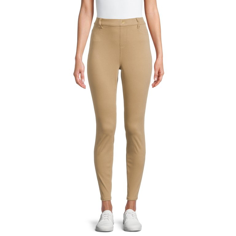 Time and Tru Women's High Rise Jeggings | Walmart (US)