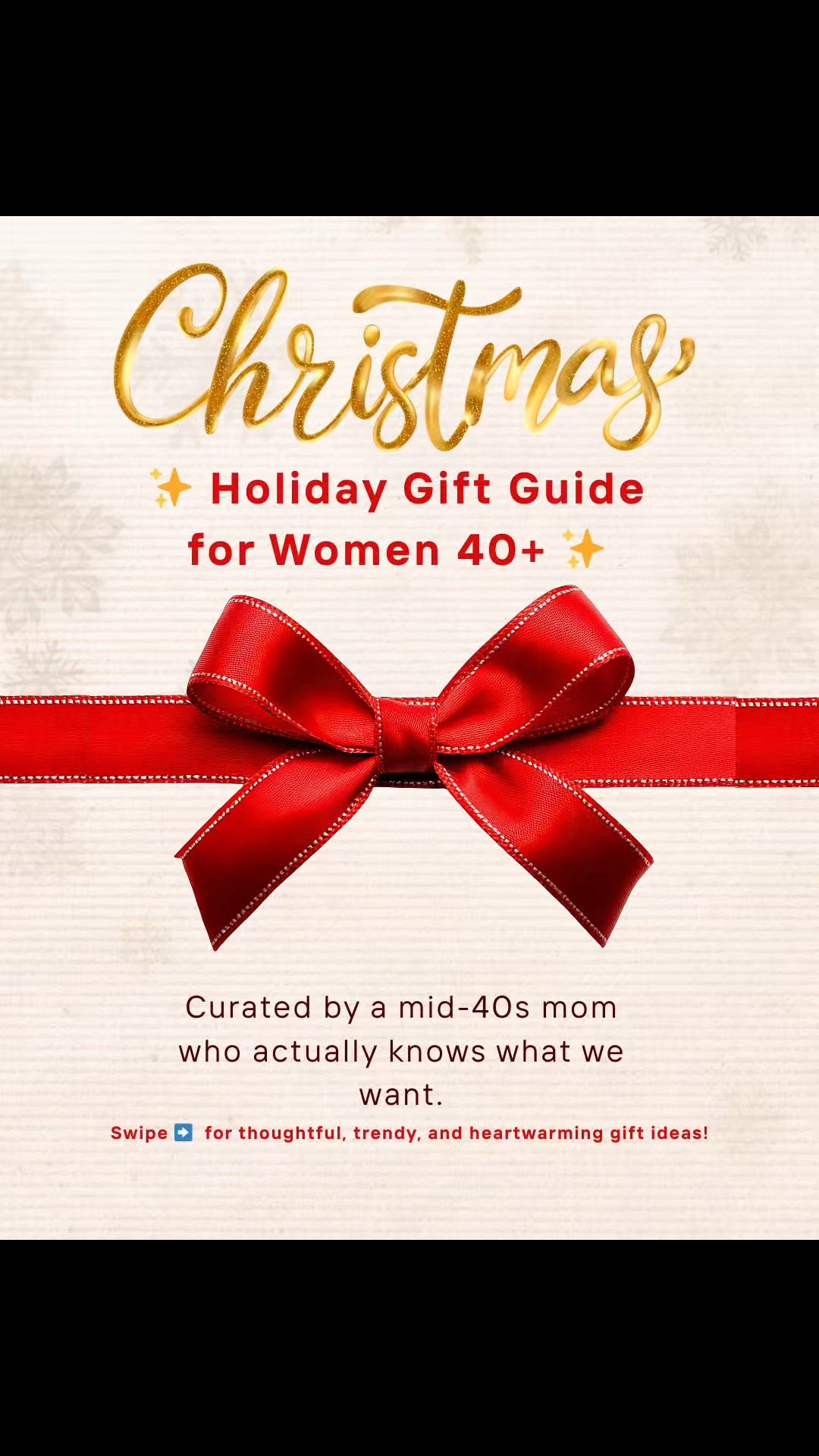 A holiday gift guide for women in their 40s who are tired, running on caffeine, and just want gifts we’ll actually use. No random bath bombs or clutter. This is glow, comfort, and everyday sanity in one list. If you need ideas for yourself, your sister, your best friend, or your husband who ‘needs hints’ — this is it. Tap to shop before you panic-buy on December 22nd. Medicube gift set is on Tik Tok in my showcase profile:) #LTKCyberWeek

#LTKHoliday #LTKGiftGuide