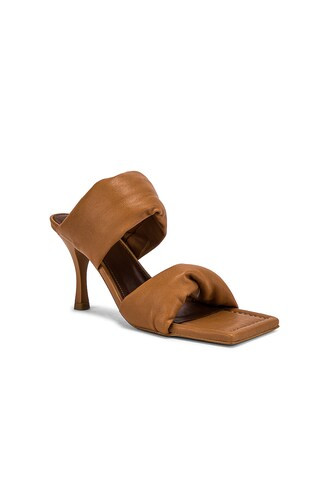 ALOHAS Twist Strap Mule in Camel from Revolve.com | Revolve Clothing (Global)