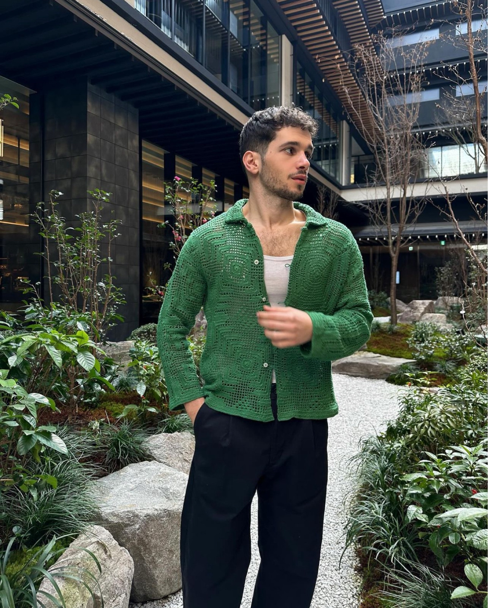 Crochet shirt 

#LTKmens #LTKsummer #LTKeurope