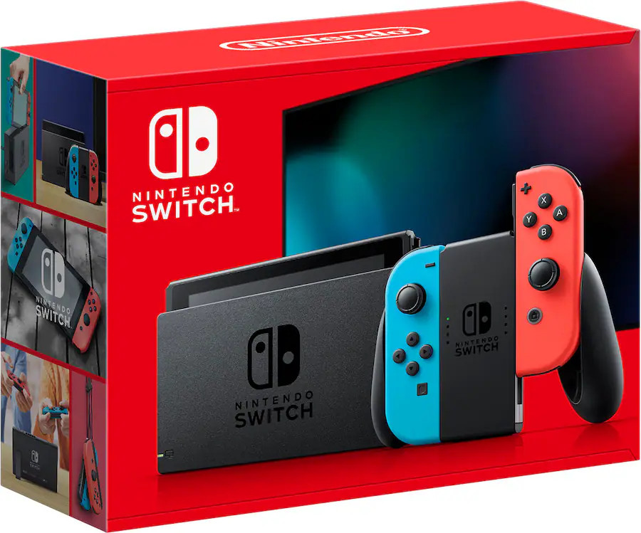 Switch with Neon Blue and Neon Red Joy‑Con - Nintendo Switch | Best Buy U.S.