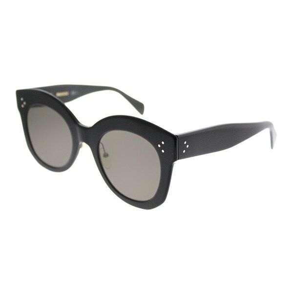 Celine Square CL 41443 Chris 06Z 2M Women Black Frame Brown Lens Sunglasses | Bed Bath & Beyond