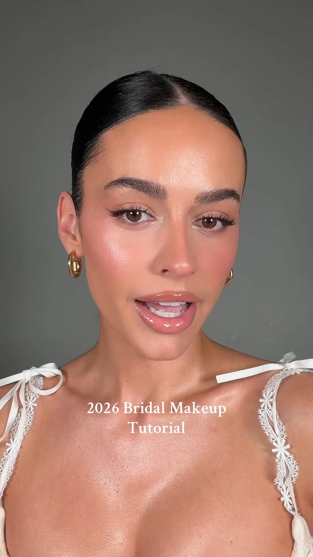 What do you guys think of trail number 1? 🤍✨ #makeup #makeuptutorial #weddingmakeup #bridalmakeup #bridalmakeuplook #makeuptrial #doingmyownmakeup #bridaltiktok #weddingtiktok #bridalmakeuptutorial 