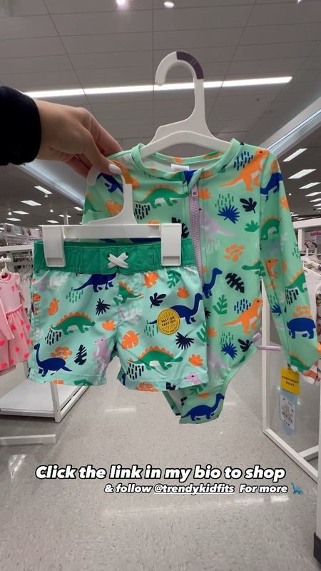 Toddler matching dinosaur swimsuits , sibling matching, new swim suits 

#LTKkids #LTKswim #LTKfamily