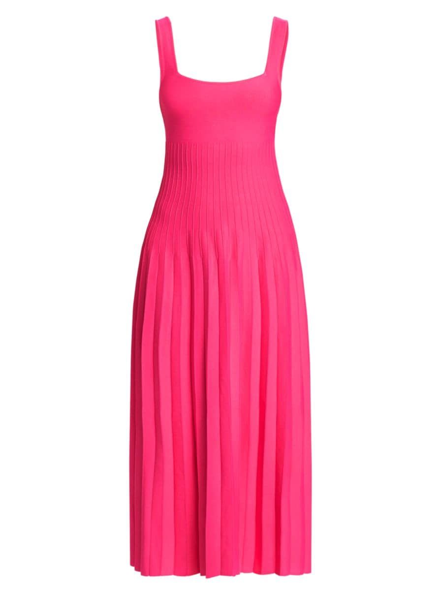Ellison Rib-Knit Sleeveless Midi-Dress | Saks Fifth Avenue