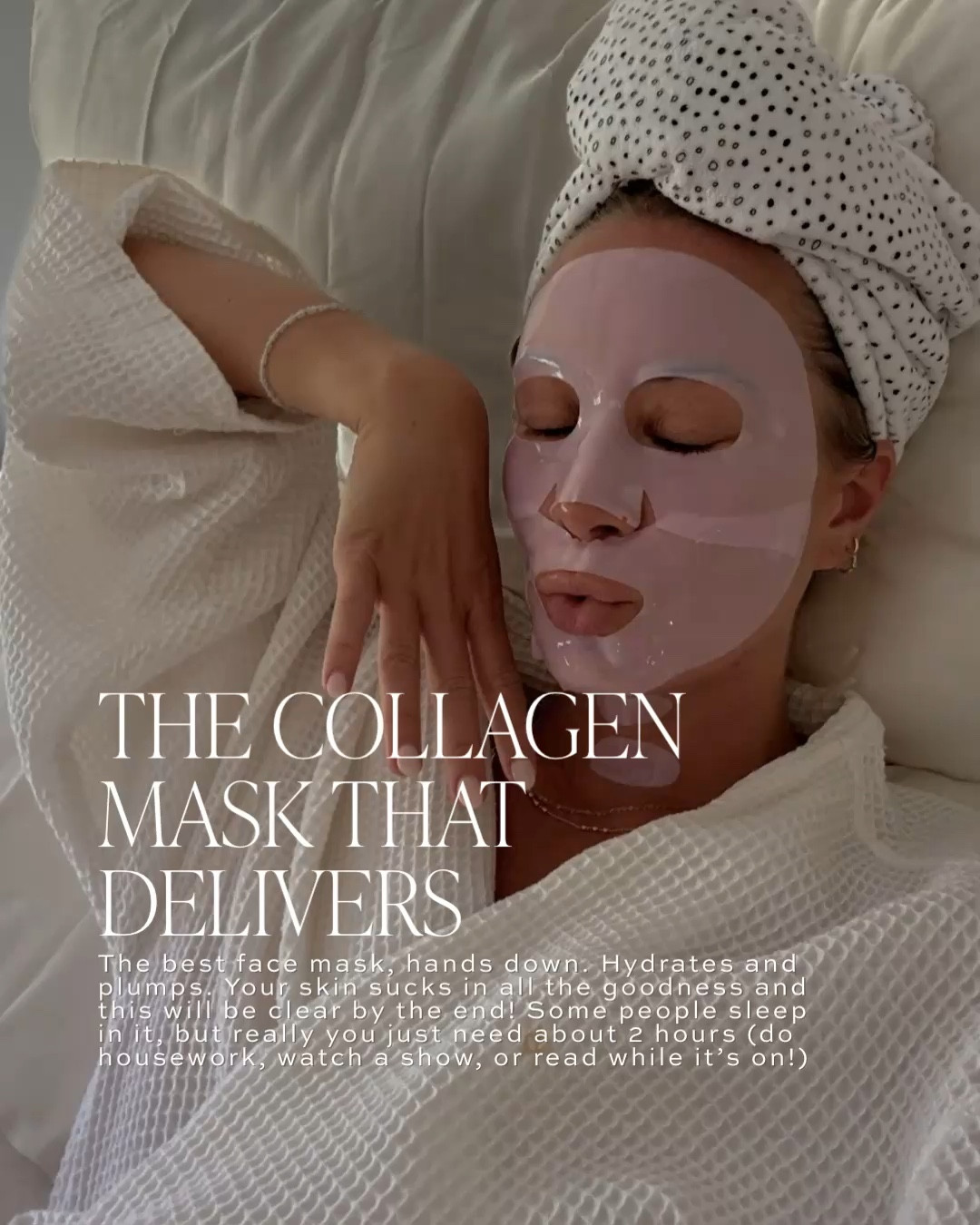 The Medicube Collagen Mask will give you glass skin. 

Medicube mask, collagen mask, overnight mask, skincare essentials, skincare must haves, Amazon skincare 

#LTKselfcare #LTKBeauty