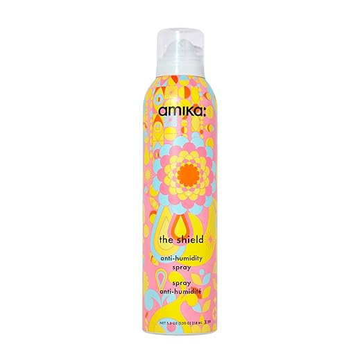 amika the shield anti-humidity spray | lightweight, invisible heat protection spray, contains UV ... | Amazon (US)