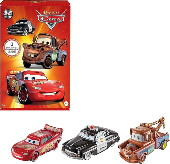 Disney/Pixar Cars Die-cast Vehicle 3-Pack [Amazon Exclusive] | Amazon (US)