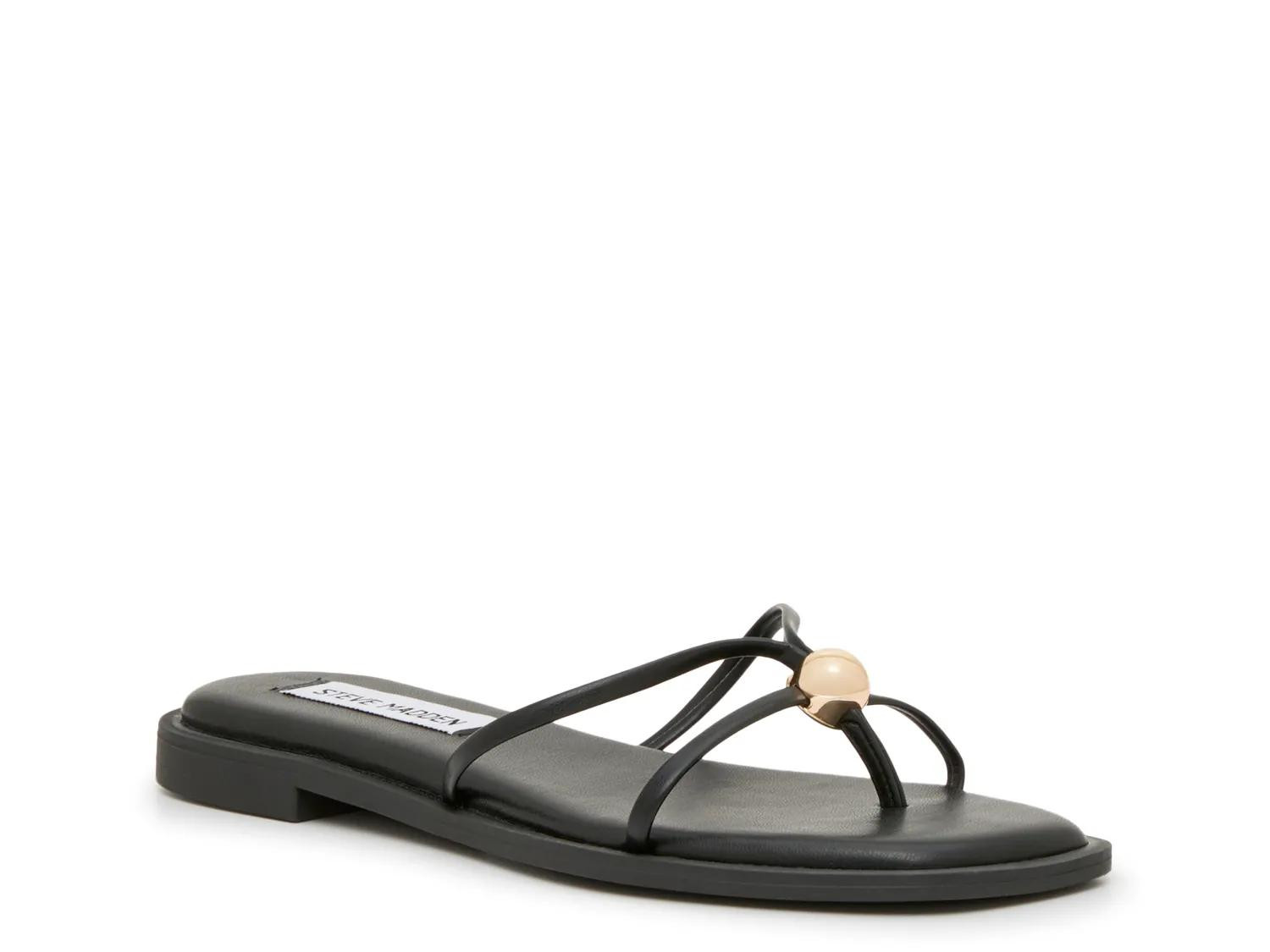 Steve Madden Bermuda Sandal | Women's | Black | Size 9.5 | Sandals | DSW