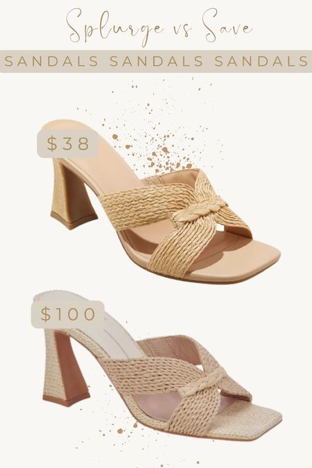 #springheels #sandals #weddinguest #targetshoes #splurgevssave 

#LTKshoecrush #LTKfindsunder50 #LTKstyletip