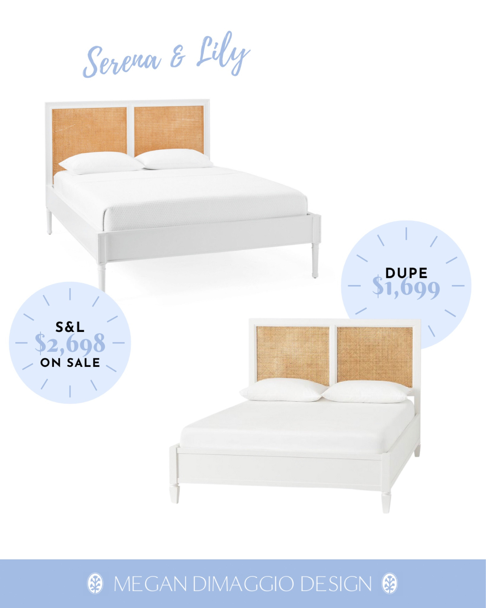 Yay!! Dupe sale alert on this super pretty Serena & Lily Harbour cane bed! 😍 

Serena & Lily harbour cane king bed $2,698 on sale
Dupe cane king bed $1,699 on sale!! 👏🏻👏🏻👏🏻

Cane bed, Serena & lily, king bed, beach house, white bed

#LTKhome #LTKsalealert #LTKFind